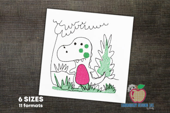 Download Baby Dragon in Jungle Quick Stitch - Quick stitch Collection