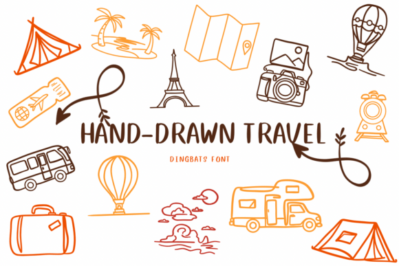 Download Hand-drawn Travel - Travel Collection