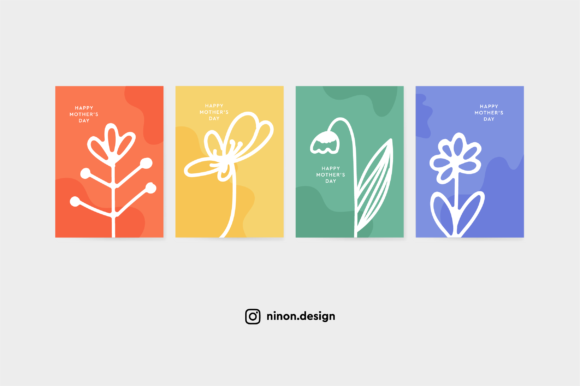 Download Happy Mothers Day. Floral Trendy Art - Mothers day Collection